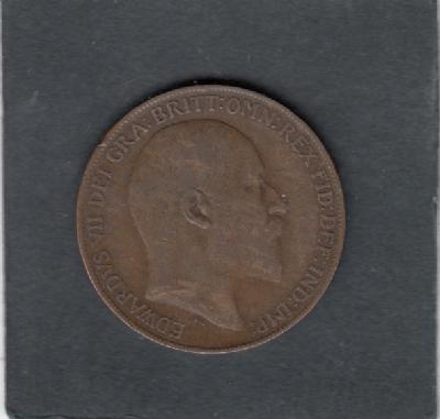 Beschrijving: 1 Penny EDWARD VII